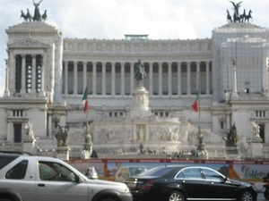 piazza venezia met nationaal monument