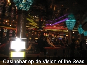Casinobar op de Vision of the Seas