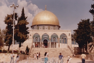 De Rotskoepel op het Tempelplein (Moskee van Omar)