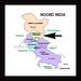 MAP NOORD INDIA