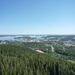 54 Kuopio (Puijo), uitzichttoren met zicht over merengebied _P110