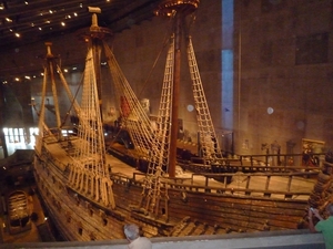 64 Vasa museum, met 17e eeuwse Vasa schip _P1110276