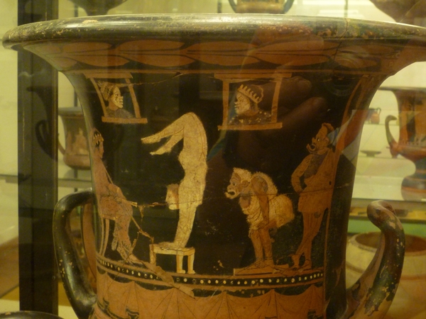Vase grec - muse archologique Lipari