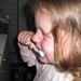 08) Jana poetst tandjes op 18 juni