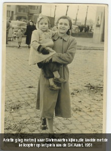 Arlette en jeannine 1951 (Sintemaarten)