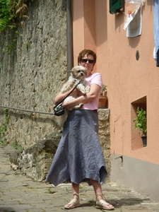 Taiko met Tania in Toscane