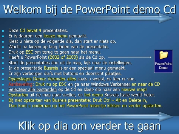 Eerste dia uit Hardware PowerPoint Presentatie
