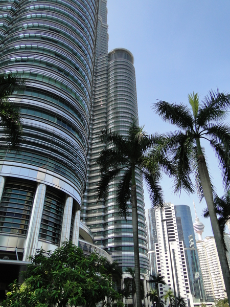 K.L.C.C.  Kuala Lumpur city, Petronas Towers..