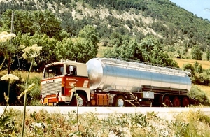 Scania + Tank trailer