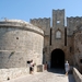 136 Rodos stad -  oude stadsmuren