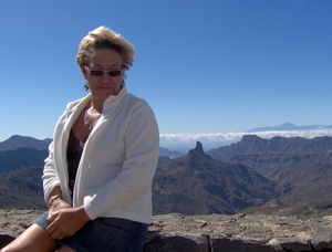 Ik bevind mij nu op het hoogste punt van Gran Canaria...