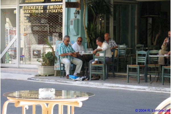 Grieks cafeetje