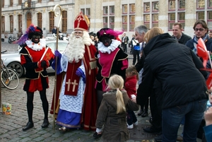 Aankomst-Sint-Niklaas in Roeselare 2011