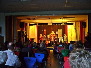 Mathijs  Sintnicolaas Musical  op school.