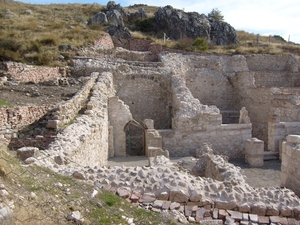 arheologishe site uit de hellenistishe en romeinse tijdin pisdie 
