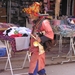 Een waterdrager in de winkelstraten van Meknes