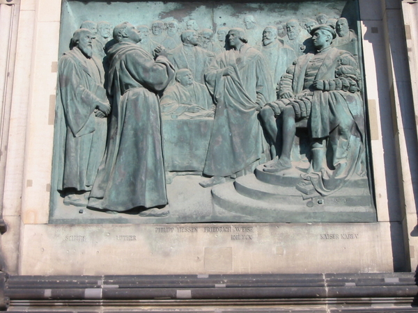 (B.Dom) Luther bij Keizer Karel