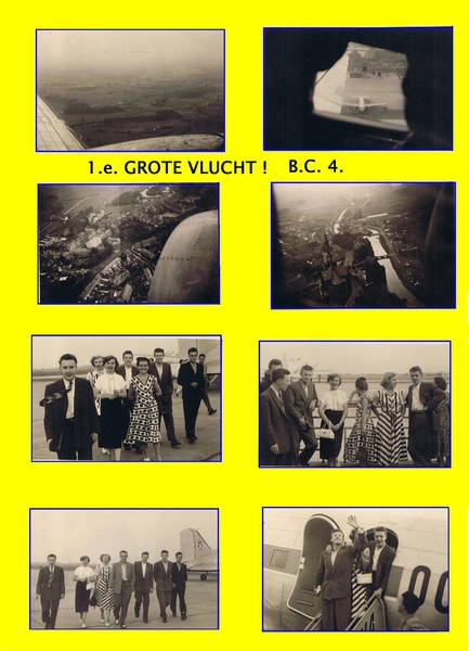 VLUCHT BRUSSEL-ANTW.Augst. 1947