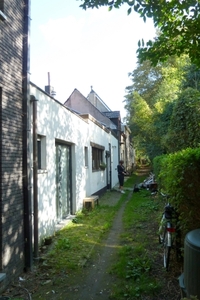Huisjes rand van Rivierenhof