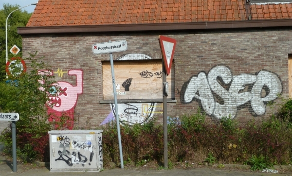 Antwerp Doel Graffiti