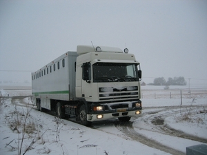BB-SX-23 in de sneeuw in Zweden 10-3-2005