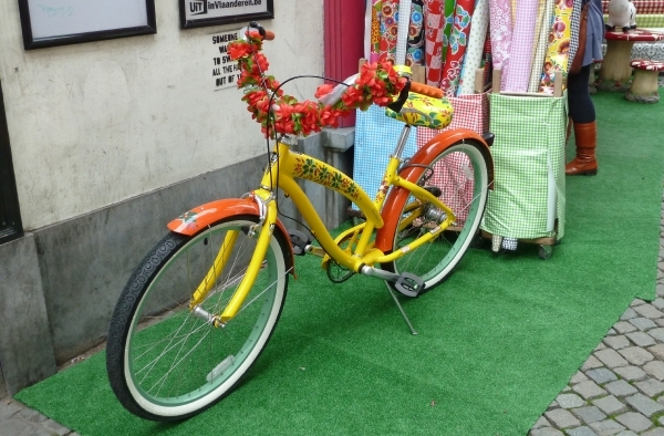 Kleurrijke fiets, Melkmarkt
