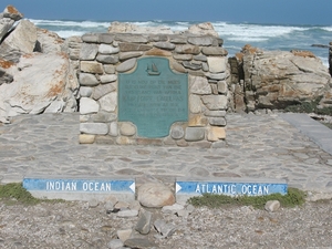 Kaap L'Agulhas gedenkplaat