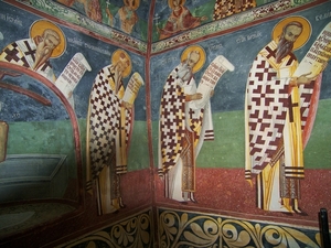 Montenegro, Moraca klooster (1252) fresko