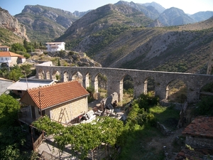 Montenegro, Podgorica, Aquadukt (18de eeuw)