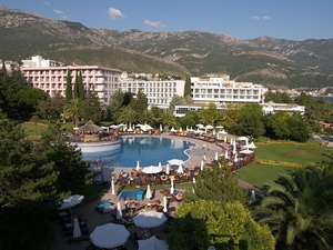 Montenegro, luxehotel in Becici