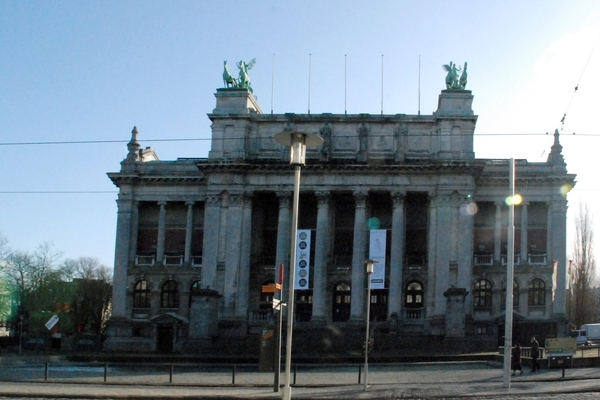 001 Antwerpen in de winter  7.01.2012 - museum van schone kunsten