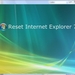 Internet Explorer terug zetten naar standaard.