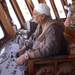 afvaart van Esna naar Luxor - kapitein van het schip