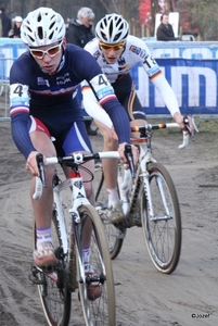 WK cyclocross Koksijde juniors en beloften  28-1-2012 046