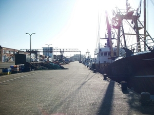 043-Kaai vissersbote-Oostende