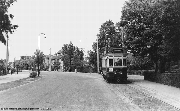 Rijngeesterstraatweg OegstGeest 01-07-1956