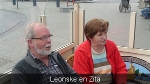 Leonske  en Zita  als eerste  ter plaatse