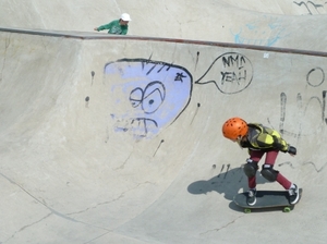 Park Noord skateboarder
