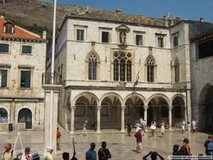 Bosnië 11 - Dubrovnik-Sponza_palota (Small)