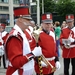 De trommelfanfare verzamelt