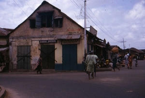 Het oude stadsgedeelte Lagos