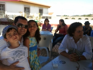 De Portugese familie die onze reis organiseerde