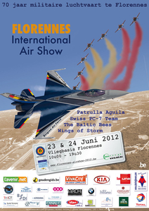 2012_06_23  Florennes Airshow 001 affiche NL