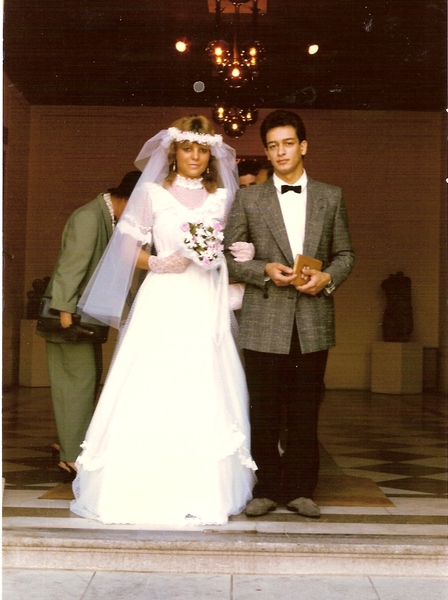 1985-Huwelijk van mijn  jongste dochter Vera