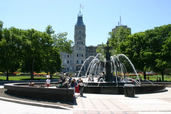 Parlement en Tourny fontein