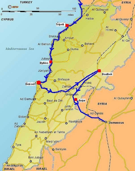 0  Libanon_route