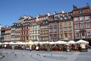 Warschau, oude stadsplein