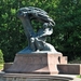 Warschau, Chopin monument in het Lazienkipark