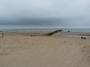 176-De Noordzee en strand in Knokke