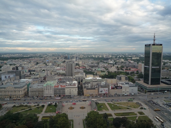 4 Warschau, Cultuurpaleis, zicht vanaf 30e verdieping, _P1130255